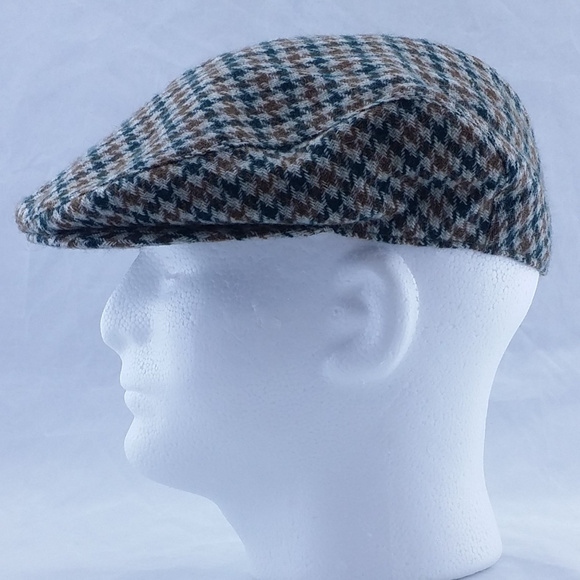 Vintage Gala Forest Pure Wool Cap Scotland Hat S - Picture 6 of 6